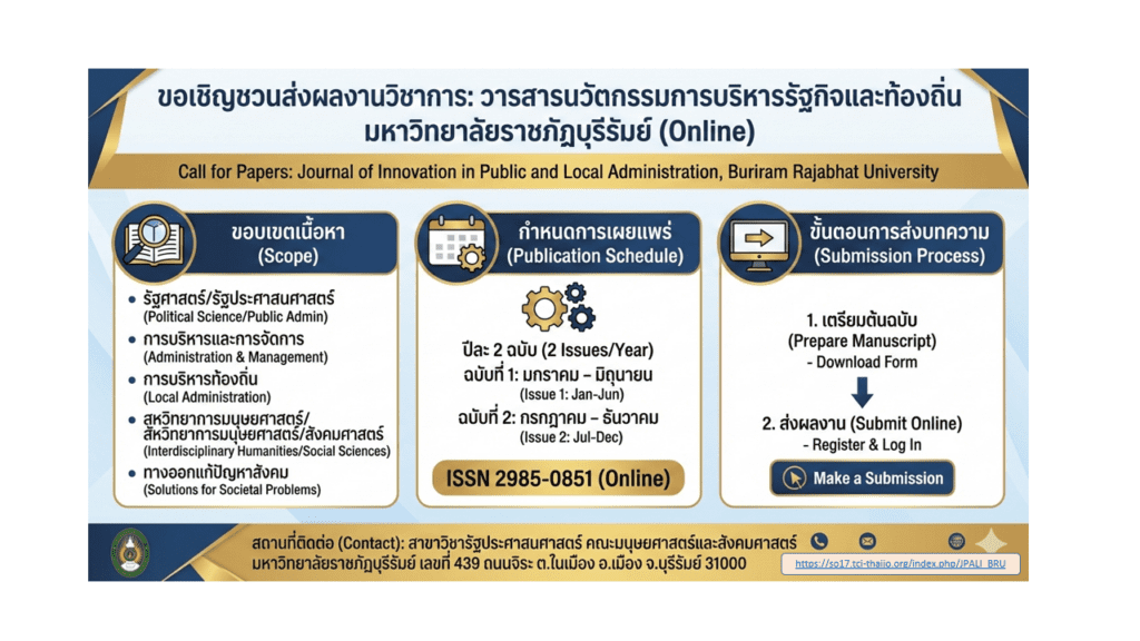 ผลงานวิชาการ