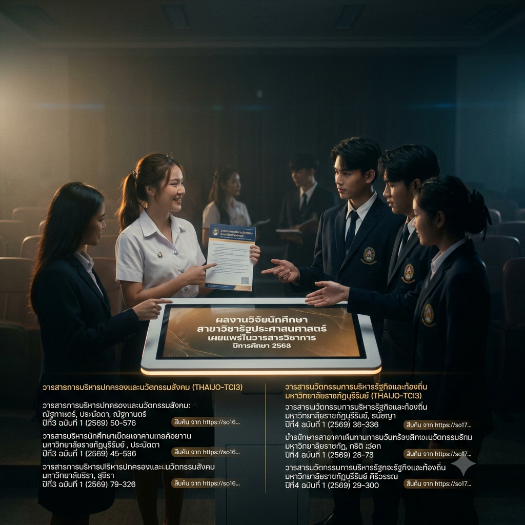ผลงานนักศึกษา
